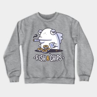 Fish and chips Crewneck Sweatshirt